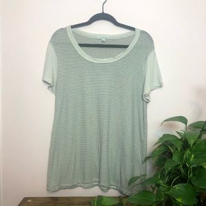 James Peres Striped Comfort Tee Size 4